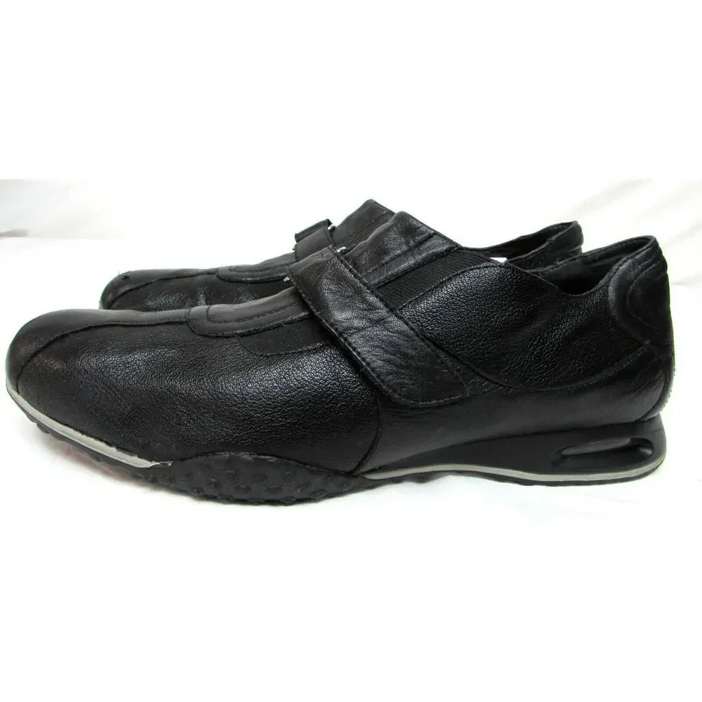 Cole Haan men's size 11.5 M black leather sneakers casual loafers